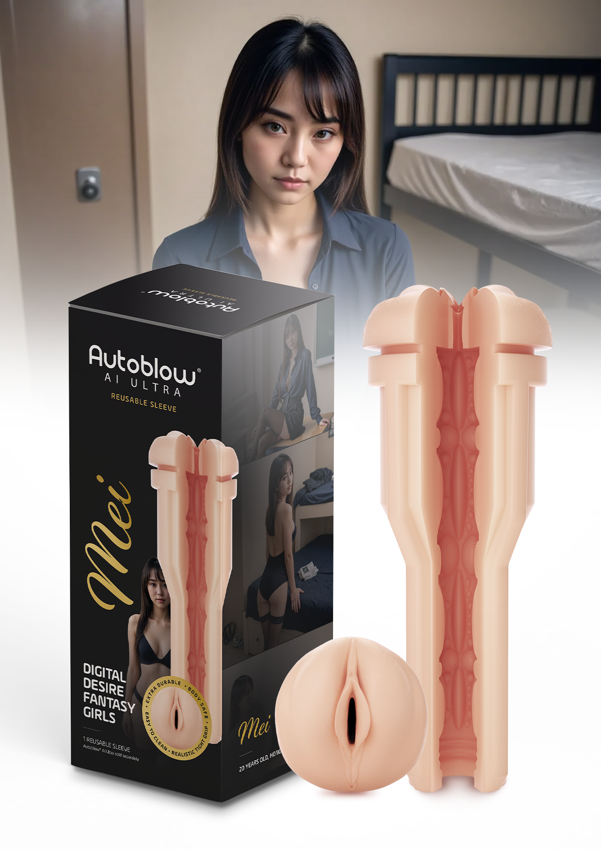 Mei's Vagina Sleeve - Hong Kong Student