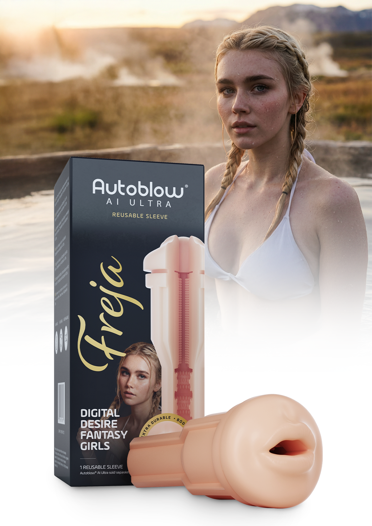 Freja's Mouth Sleeve - The Icelandic Girl 